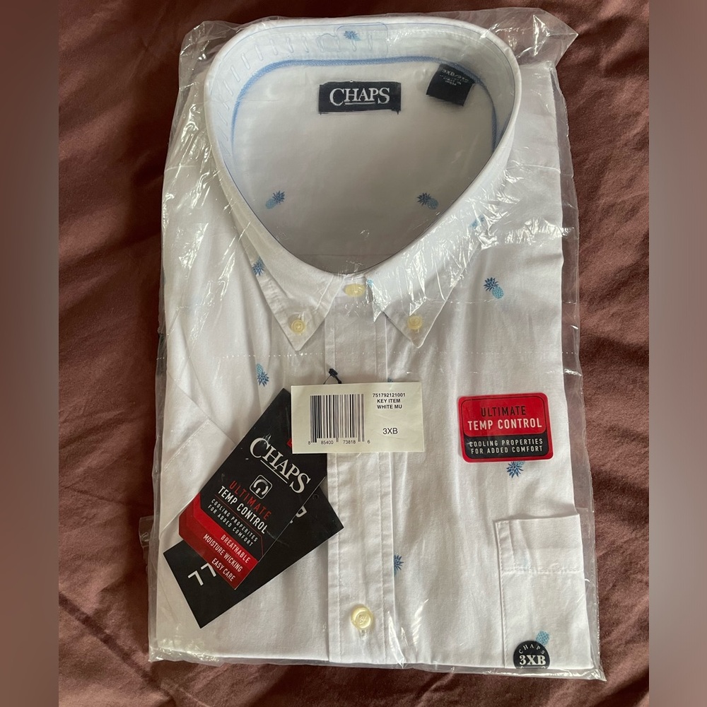 New Chaps short sleeve shirt
